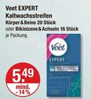 Kaltwachsstreifen von Veet EXPERT im aktuellen V-Markt Prospekt für 5,49 €