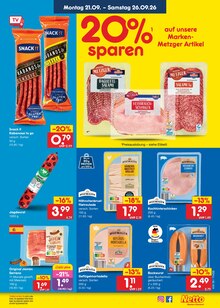 Wurst im aktuellen Netto Marken-Discount Prospekt (Dresden) Wurst im Netto Marken-Discount Prospekt "Aktuelle Angebote" mit 71 Seiten (Dresden)