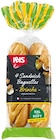 Aktuelle Brötchen Angebote bei REWE in Dortmund Aktuelles XXL Sandwich Baguettes - Brioche Angebot bei REWE in Dortmund ab 1,89 €