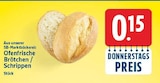 E center Berlin - Ofenfrische Brötchen / Schrippen Angebot im Prospekt Ofenfrische Brötchen / Schrippen bei E center im Berlin Prospekt für 0,15 €