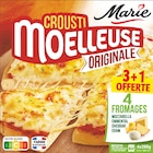 PIZZA CROUSTI MOELLEUSE ORIGINALE 4 FROMAGES SURGELÉE à Auchan dans Limersheim