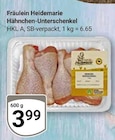 Hähnchen-Unterschenkel im Angebot bei GLOBUS in Leipzig Hähnchen-Unterschenkel Angebote von Fräulein Heidemarie bei GLOBUS Leipzig für 3,99 €