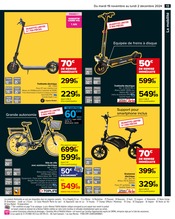 Trottinette Électrique Angebote im Prospekt "JOYEUX BLACK FRIDAY" von Carrefour auf Seite 15