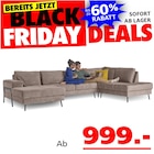 Seats and Sofas Putzbrunn - Porto Wohnlandschaft Angebot im Prospekt Porto Wohnlandschaft bei Seats and Sofas im Putzbrunn Prospekt für 999,00 €
