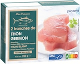 2 tranches de thon germon MSC - PICARD à 6,29 € dans le catalogue Picard