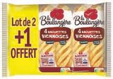 BAGUETTES VIENNOISES FENDUES - LA BOULANGERE en promo chez U Express Sevran à 2,94 €