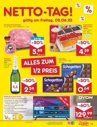 Fernseher Angebot & Preis im aktuellen Netto Marken-Discount Prospekt Fernseher Angebot im aktuellen Netto Marken-Discount Prospekt auf Seite 43