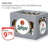 Lübzer Bier bei GLOBUS im Reichenbach Prospekt für 9,79 €