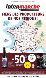 Bière Angebote im Prospekt "FIERS DES PRODUCTEURS DE NOS RÉGIONS !" von Intermarché Super auf Seite 1