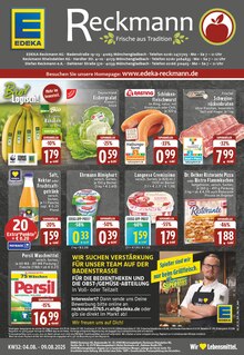EDEKA Prospekt der Woche "Aktuelle Angebote" Seite 1, 04.08.2025 bis 09.08.2025 für Mönchengladbach Aktueller EDEKA Prospekt "Aktuelle Angebote" Seite 1 von 24 Seiten für Mönchengladbach