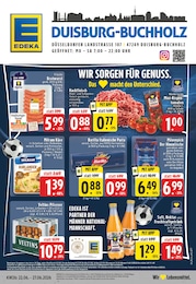 EDEKA Prospekt für Duisburg: "Aktuelle Angebote", 26 Seiten, 22.06.2026 - 27.06.2026