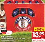 Weißbier im Angebot bei Netto Marken-Discount in Passau Weißbier Angebote von Erdinger bei Netto Marken-Discount Passau für 13,99 €