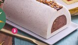 Bûche glacée vanille, chocolat, noisette (8 parts) en promo chez Picard Montreuil à 7,99 €