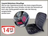 Aktuelle Motorrad Angebote bei GLOBUS in Bochum Aktuelles Beheizbare Sitzauflage Angebot bei GLOBUS in Bochum ab 14,99 €