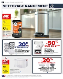 Offre Tour De Rangement dans le catalogue Carrefour du moment à la page 100