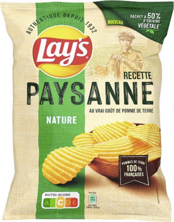 Chips paysanne nature