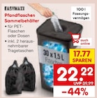 Aktuelles Pfandflaschen Sammelbehälter Angebot bei Netto Marken-Discount in Duisburg ab 22,22 €