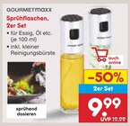 Gourmet im Netto Marken-Discount Prospekt Sprühflaschen von GOURMETmaxx im aktuellen Netto Marken-Discount Prospekt für 9,99 €