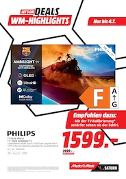 MediaMarkt Saturn Fernseher im Prospekt 