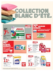 Promos Lessive dans le catalogue "TOUS DANS LE MATCH" de Auchan Supermarché Lessive en promo dans le catalogue Auchan Supermarché à la page 28