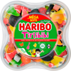 MÉGA BOÎTE TIRLIBIBI TUBO HARIBO - HARIBO en promo chez Auchan Hypermarché Valence à 5,79 €