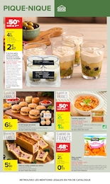 Prix et réduction Verrine dans le prospectus Carrefour en cours Offre Verrine dans le catalogue Carrefour du moment à la page 20