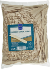 Snackgabeln Holz von METRO für 3,68 € bei METRO im Angebot Snackgabeln Holz von METRO im aktuellen METRO Prospekt