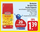 Die Guten feine Frischei-Teigwaren bei EDEKA im Pommelsbrunn Prospekt für 1,39 €