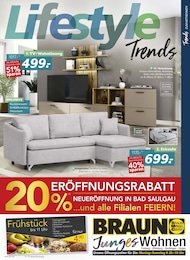 BRAUN Möbel-Center Prospekt für Renchen mit 12 Seiten BRAUN Möbel-Center Prospekt für Renchen: "Lifestyle Trends", 12 Seiten, 10.09.2025 - 14.10.2025