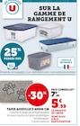 TAPIS AIGUILLE U 60X40 CM - U dans le catalogue Super U