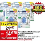 Désodorisant Rafraîchisseur d’air pureté de coton à Cora dans Franconville Désodorisant Rafraîchisseur d’air pureté de coton à Cora dans Franconville