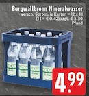 Mineralwasser im Angebot bei E center in Aachen Mineralwasser Angebote von Burgwallbronn bei E center Aachen für 4,99 €