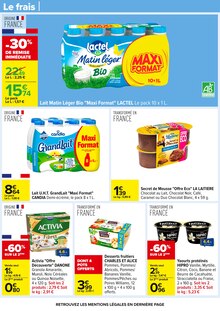 Promo Danone dans le catalogue Carrefour du moment à la page 39