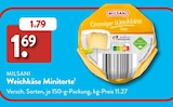 Weichkäse Minitorte von Milsani im aktuellen ALDI SÜD Prospekt für 1,69 €