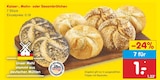 Kaiser-, Mohn- oder Sesambrötchen Angebote bei Netto Marken-Discount Heidelberg für 1,00 €