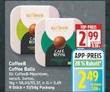 Coffee Balls von CoffeeB für 2,49 € bei EDEKA im Angebot Coffee Balls von CoffeeB im aktuellen EDEKA Prospekt