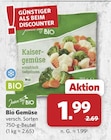 Gemüse im Angebot bei combi in Garbsen Gemüse Angebote von Jeden Tag Bio bei combi Garbsen für 1,99 €