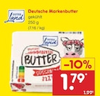 Deutsche Markenbutter im Angebot bei Netto Marken-Discount in Coesfeld Deutsche Markenbutter Angebote von Gutes Land bei Netto Marken-Discount Coesfeld für 1,79 €