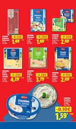 Frischkaese im Lidl Prospekt "Der Preisführer macht Deutschland dauerhaft günstiger!" auf Seite 19