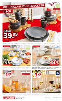 Tafel-Set im Segmüller Prospekt "WINTERLICHE TRENDS FÜR EIN GEMÜTLICHES ZUHAUSE." mit 28 Seiten (Nürnberg)