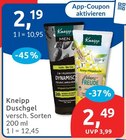 Duschgel Dynamisch von Kneipp im aktuellen budni Prospekt