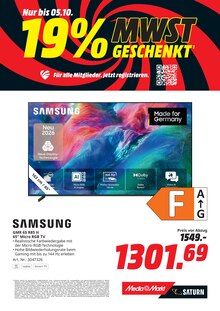 Smartphone im aktuellen MediaMarkt Saturn Prospekt (Essen) Smartphone im MediaMarkt Saturn Prospekt "19% MWST GESCHENKT" mit 28 Seiten (Essen)