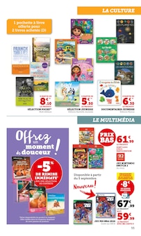Promotion Console Nintendo dans le prospectus Hyper U, valable du 02/09/2025 au 14/09/2025 Promo Console Nintendo dans le catalogue Hyper U du moment à la page 55