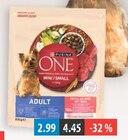 MINI/SMALL ADULT von PURINA ONE im aktuellen V-Markt Prospekt für 2,99 €