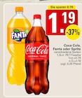 WEZ - Coca Cola, Fanta oder Sprite Angebot im Prospekt Coca Cola, Fanta oder Sprite bei WEZ im Prospekt "" für 1,19 €