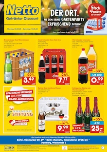 Tafelwasser Angebot im aktuellen Netto Marken-Discount Prospekt auf Seite 3