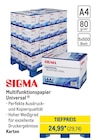 Multifunktionspapier Universal im Angebot bei METRO in Düsseldorf Multifunktionspapier Universal Angebote von SIGMA bei METRO Düsseldorf für 29,74 €
