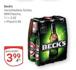 Beck's Angebote bei GLOBUS Zwickau für 3,99 €