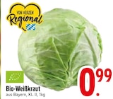EDEKA Asbach-Bäumenheim - Bio-Weißkraut Angebot im Prospekt Bio-Weißkraut bei EDEKA im Asbach-Bäumenheim Prospekt für 0,99 €