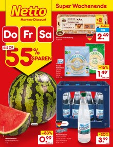 Wasser im Netto Marken-Discount Prospekt "Aktuelle Angebote" mit 71 Seiten (Stuttgart)